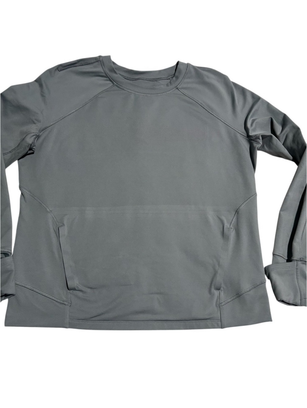 Lululemon Its Rulu Run Classic-Fit Crew *Fleece Rhino Grey(191) - Picture 4 of 6